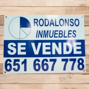 carteles para inmobiliaria