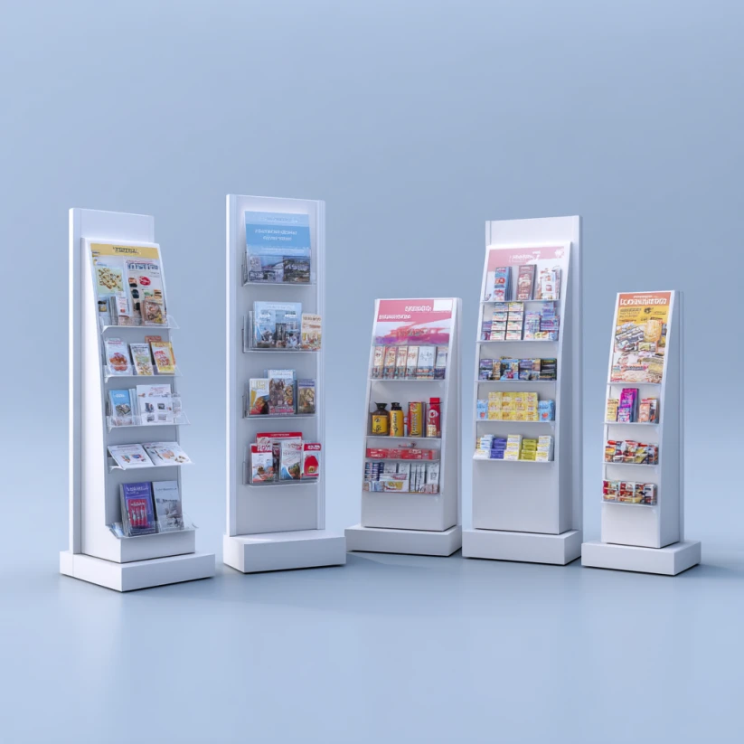 Displays y expositores PLV para puntos de venta, elaborados con tecnología de impresión valencia de última generación.